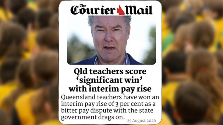 Queensland Teachers Interim Decision